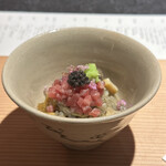 日本焼肉はせ川 別亭 - 黒鮑と黒毛和牛のリゾット仕立て