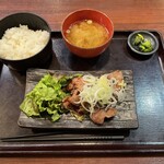 Aburino Sachi - 味噌漬け豚ロース炭火焼き定食