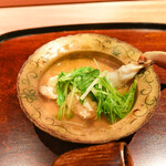 鈴田式 - 松葉ガニを足茹で、蟹真丈、スッポンのおだし