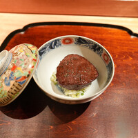 鈴田式 - ヒレ肉山菜入り飯蒸し