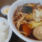 Kotobuki Ramen - チューシューワンタン麺+煮玉子　半ライス