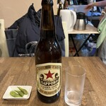 かつ丼 天下星 - いつものビール