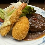 とんかつ亭 天乃家 - どぉ〜んとボリューム❗️