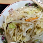 市役所食堂 鳥栖飯店 - 野菜たっぷり(^^)