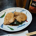 Oshokujidokoro Suisen - お通し(真鱈の卵の煮付け)