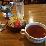 ラセール - サラダとスープ