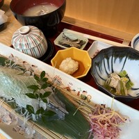 対馬のどぐろとイカ活き造り 博多 魚蔵 都ホテル店 - 