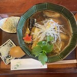 手打 玄蕎麦 ことぶき - 冬季限定　牡蠣南蛮そば