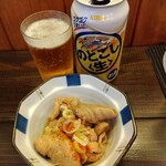 俺の中華たなか家 - 先着は「のどごし生」♬サービスおつまみは「ホルモン」です(*^_^*)d