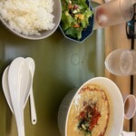 饗庭 - 坦々麺ランチ1500円