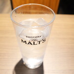 炭焼 焼き鳥 軒 - お冷