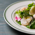 ※Daily Fresh fish and scallop carpaccio