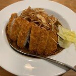 居酒屋 楽が気 - 淡路島ロースカツカレー740円（大盛無料）