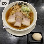 Shokudou Hasegawa - 醤油ラーメン　トッピング味玉