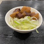 Shokudou Hasegawa - 本日のお得飯　ミニ角煮丼