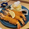 オクヤマ食堂 - 料理写真:大きな有頭海老フライ