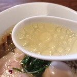 Menya Dekoboko - 初めてスープ飲み干したよ＾＾
                        丼の底の凸凹記念に写メしようと思ったのに忘れた！