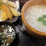 百福 - 料理写真:釜揚げ天ぷら