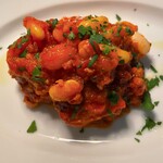 トラットリア グランボッカ - タコのピリ辛トマト煮込み