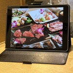 焼肉ホルモン 炎風 春日井店 - タッチパネル。増えましたね、このタイプ。