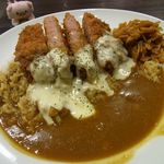 CoCo壱番屋 - とろ～り　チーズのミートローフカツカレー９００円