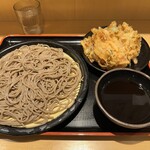 よもだそば - 料理写真:■特大かき揚げせいろ¥530