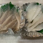 発寒かねしげ鮮魚店 - 左八角　右えんがわ