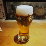 Sushidokoro Nishiki - 生ビール