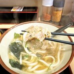 道楽うどん - 霜降牛肉ハーフ