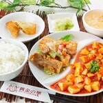 四川麻婆豆腐+油淋鸡
