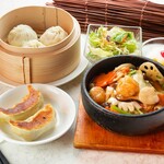 中式碗 +小籠包或餃子