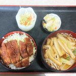 Tsukimi Oomachi Ten - ソースカツ丼セット