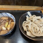 とこ井 - 肉汁つけうどん 極太麺