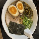 ラーメン茂木 - 高菜そば