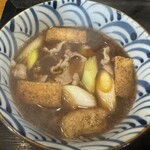 とこ井 - 肉汁つけうどん つけ汁