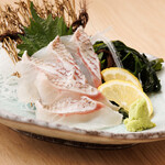 Red sea bream sashimi