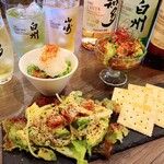 大須PUB MEEK - 漬けマグロとアボカドのタルタル
漬けマグロのソテー
漬けマグロとアボカドのユッケ