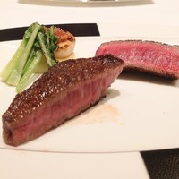 Steak Dining Vitis - 『黒毛和牛 炉窯焼ステーキ（イチボ&内腿）』