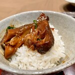 一碗水 - あひるの醤油漬け 陳皮 煮込み オンザジャスミンライス♡へ