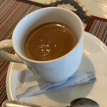 タンドリーレストラン アサ - ホットチャイ☕️お初ですが、ミルクティーかな？