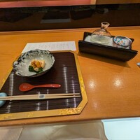 隨縁亭 ホテルモントレ京都 - 揚げ胡麻豆腐に雲丹、佐々木酒造聚楽第