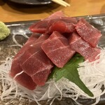 苫小牧新鮮魚市場 - 刺身(厚切りﾏｸﾞﾛ)