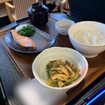 ガスト - 焼鮭朝定食　650円