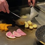 鉄板焼 ステーキ 北野坂 - 