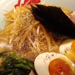 山岡家 - 今回、豆板醤を意識的に避けてみました