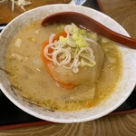 柳ばし - 豚汁（小）に変更　　¥250