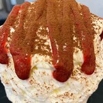 こひる庵 - Ｗチョコラズタルト　このホワイトチョコクリームとココアパウダーのビジュが可愛いんだよな♡