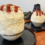 こひる庵 - 通常サイズと小サイズ　遠近法とはいえ私のはやっぱり大きくてにんまり♡幸せ(￣∀￣)