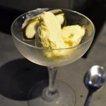 焼肉ここのみ - とろける大福とバニラアイス