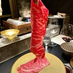 西麻布 焼肉 X - ⑩48ヶ月肥育雌牛 但馬玄しゃぶしゃぶ